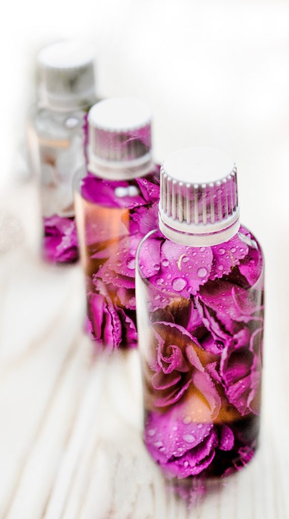 handmade rose oil and rose water